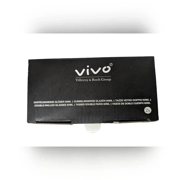 Villeroy & Boch Double-Walled Espresso Glasses - Picture 3 of 3